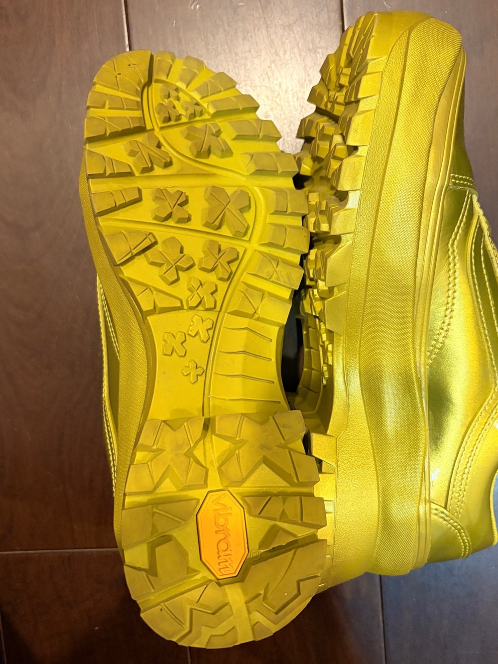 VANS x Collina Strada metallic Old Skool Vibram DX Sneakers - Picture 5 of 7